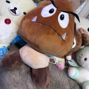 Nintendo Brown Stuffed Animal Plush Toy